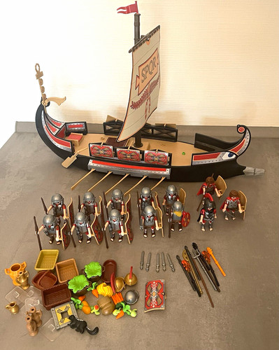 Playmobil römer galeere mit - playmobil, römer-galeere