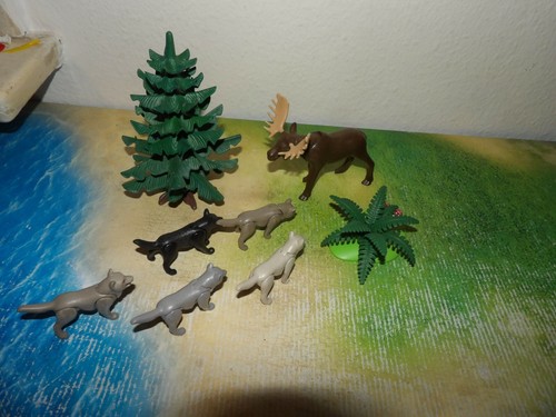 Playmobil 3829 elch - elch, wolfsrudel